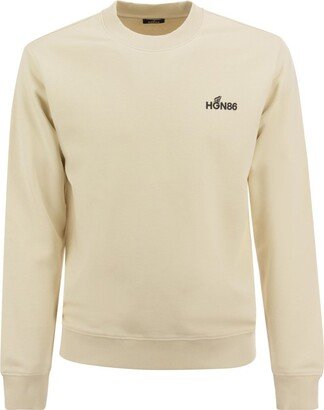 Crewneck Long-Sleeved Sweatshirt