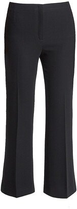 Izzy Flat-Front Cropped Pants