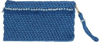 N'onat Evil Eye Makeup Pouch In Blue