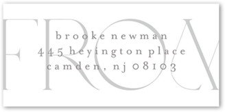 Wedding Address Labels: We Wed Address Label, White, Address Label, Matte