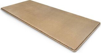 24x58 SoftLux Solid with GripTex Skid Resistant Base Bath Runner - Microdry