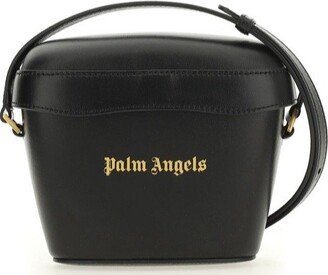 Padlock Logo Printed Strapped Crossbody Bag