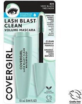 Lash Blast Clean Mascara - 825 Waterproof Very Black - 1 fl oz