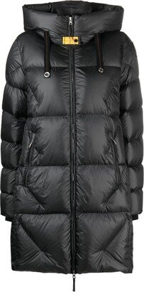 Janet quilted hooded coat