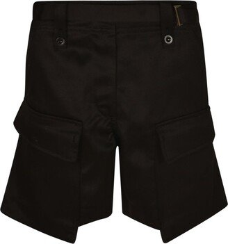 Belted Cargo Shorts-AC