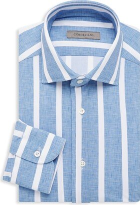 Blu Bold Stripes Tech Shirt