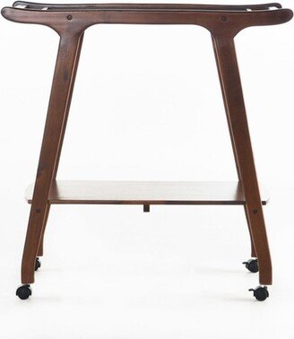 Verdes Bar Cart - Mahogany