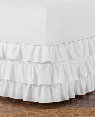 Levinsohn Textiles Belles & Whistles 3-Tiered Ruffle Full Bed Skirt