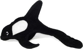 Tuffy Ocean Creature Killer Whale, Dog Toy