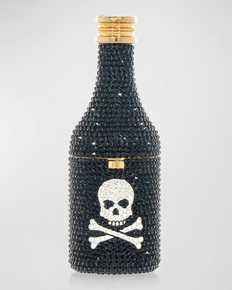 Pirate Grog Skull Crystal Pillbox