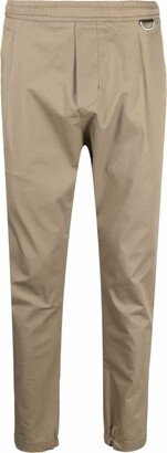 Mid-Rise Tapered Trousers-AF