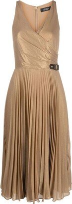 Dreshawn Sleeveless Cocktail Midi Dress