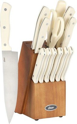 Evansville 14 Piece Stainless Steel Blade Cutlery Set in White