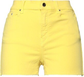 Denim Shorts Yellow