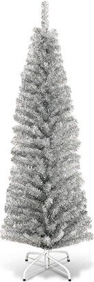 outdoor basic HOMGX Artificial Pencil Christmas Tree