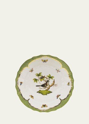 Rothschild Bird Green Border Dinner Plate #1-AA