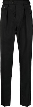 Pleated-Waist Chino Trousers-AA