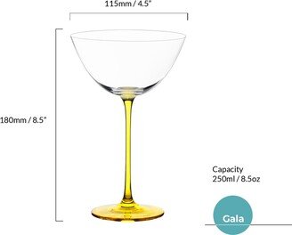 Anton Studio Designs Gala Martini Cocktail Glasses