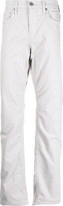 Mid-Rise Straight Trousers-AA