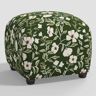 Poppy Botanical Ottoman