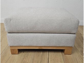 Avalon Ottoman in BEIGE - 23x30