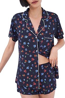 Midnight Bouquet Short Pajama Set