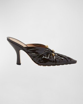 Bunnie Calfskin Mule Pumps