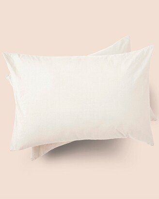 Dr. Weil Collection by Purecare Dr. Weil/Purecare Garment Washed Percale Pillow Sham Set-AB