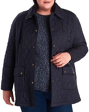 Plus Beadnell Quilted Coat