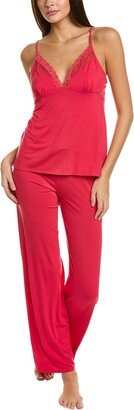 2Pc Feather Essentials Pajama Set-AE