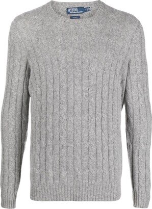 Cable-Knit Cashmere Jumper-AL