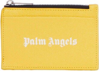 Logo Print Zipped Cardholder