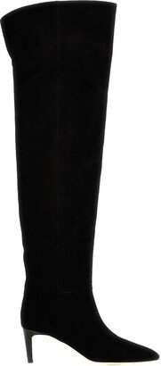 Above-Knee Length Pointed Toe Boots