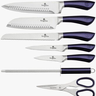 Berlinger Haus Berlinger Haus 8-Piece Knife Set w/ Acrylic Stand Black Rose Gold Collection-AB