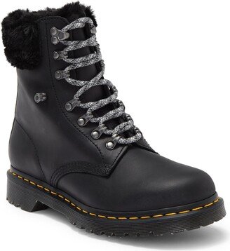 Gender Inclusive 1460 Serena Faux Fur Lined Lug Sole Boot