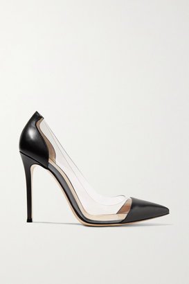 Plexi 100 Leather And Pvc Pumps - Black