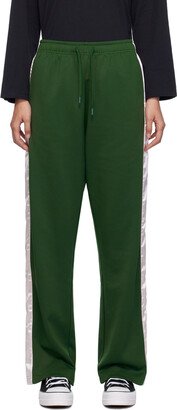 Stockholm (Surfboard) Club Green Trim Track Pants