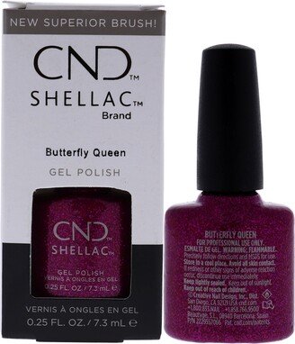 Shellac Nail Color - Butterfly Queen by for Women - 0.25 oz Nail Polish