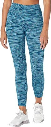 Soft Touch Eco 7/8 Tights (Spacedye Multi Cool) Women's Clothing