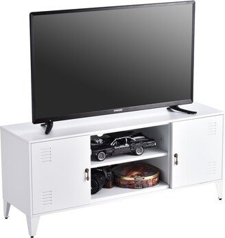 Global Pronex TV cabinet Metal TV stand for living room entertainment center for TVs Up to 55