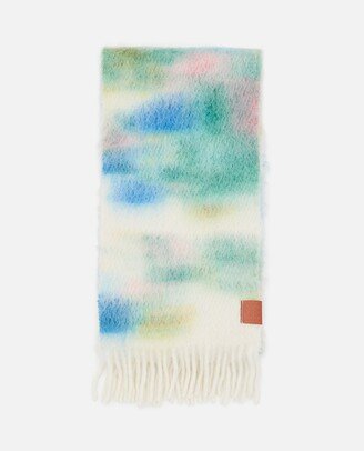 Blurred Print Scarf