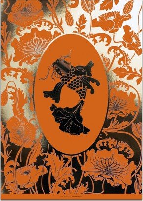 The Curious Department Elemental Koi Orange Gold Print