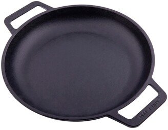 10 Round Skillet with Double Loop Handles, Seasoned