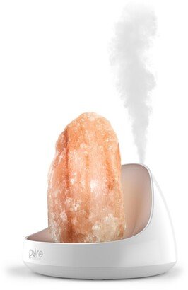 PureGlow Crystal Salt Lamp & Diffuser