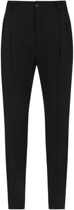 Slim-Cut Tailored Trousers-AF