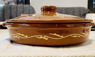 Tagine Pot For Cooking, Handmade Clay Tagine, Moroccan Tajine Casserole With Lid, Ceramic Tajine, Earthenware Pottery, Large