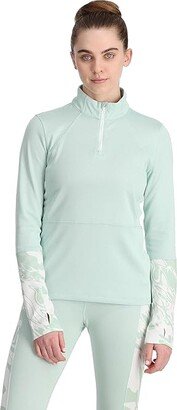 Charger 1/2 Zip (Wintergreen) Women's Clothing