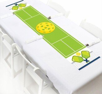 Big Dot Of Happiness Let's Rally Pickleball Birthday or Retirement Party Paper Table Runner 12