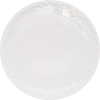 Haas Mojave embossed porcelain dessert plate