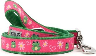 The Worthy Dog Ribbit Dog Leash - Green - L